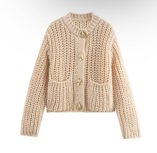 Cardigan élégant avec poches