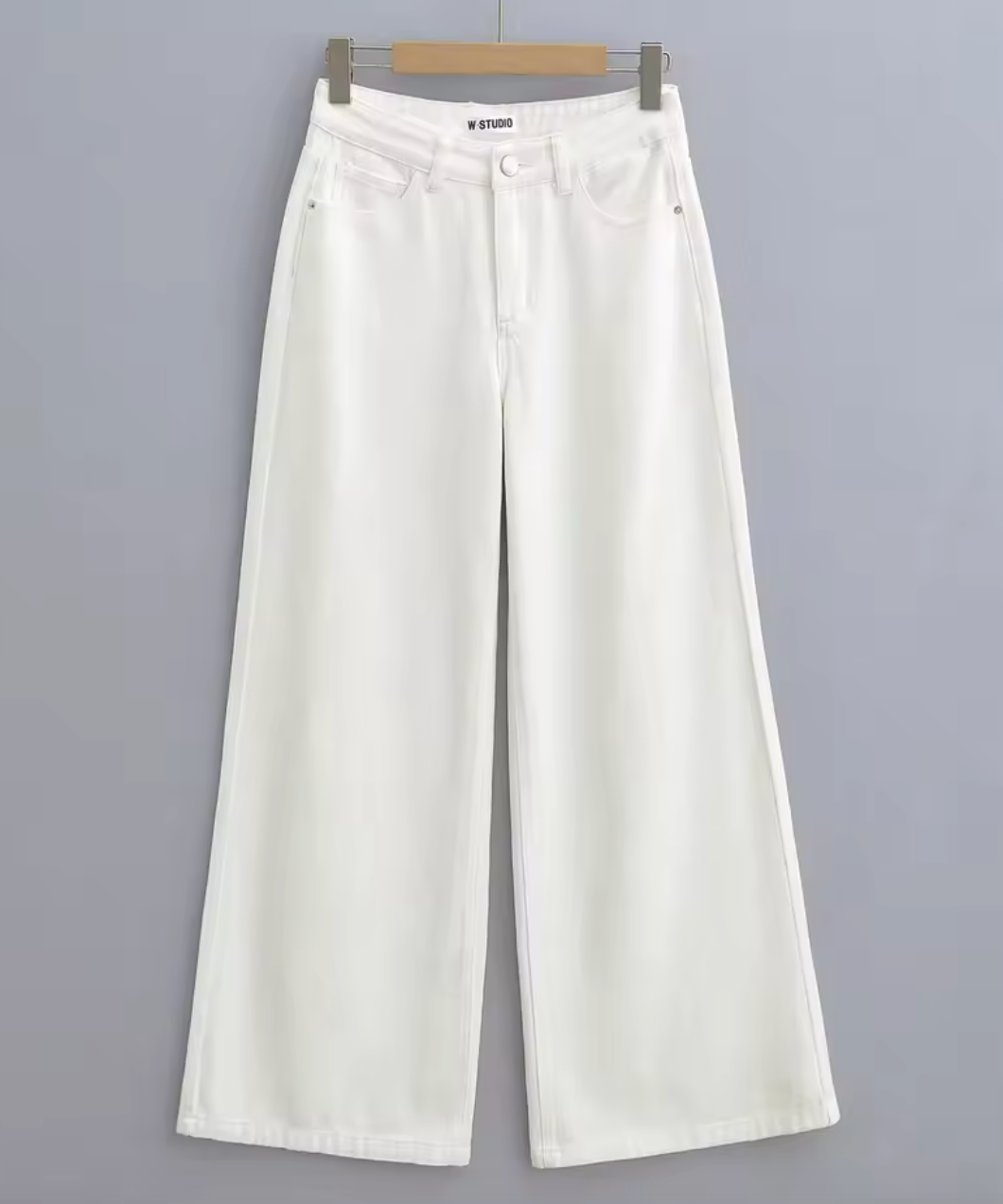 Jeans avec jambe large pour femme