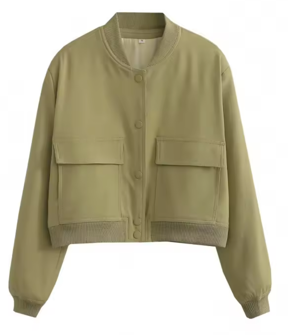 Veste bomber avec poches