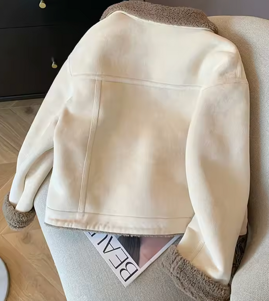 Veste avec intérieur pelucheux sans sac