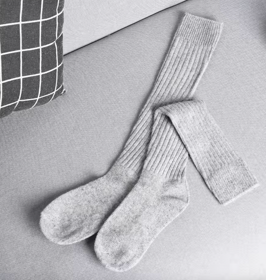 Chaussettes longues en laine