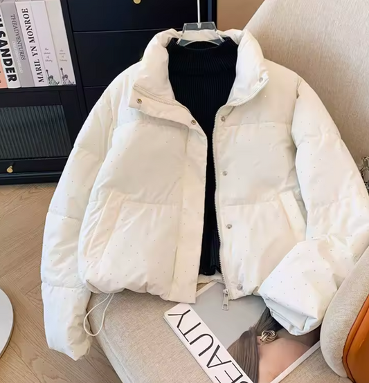 Doudoune pour femme avec strass