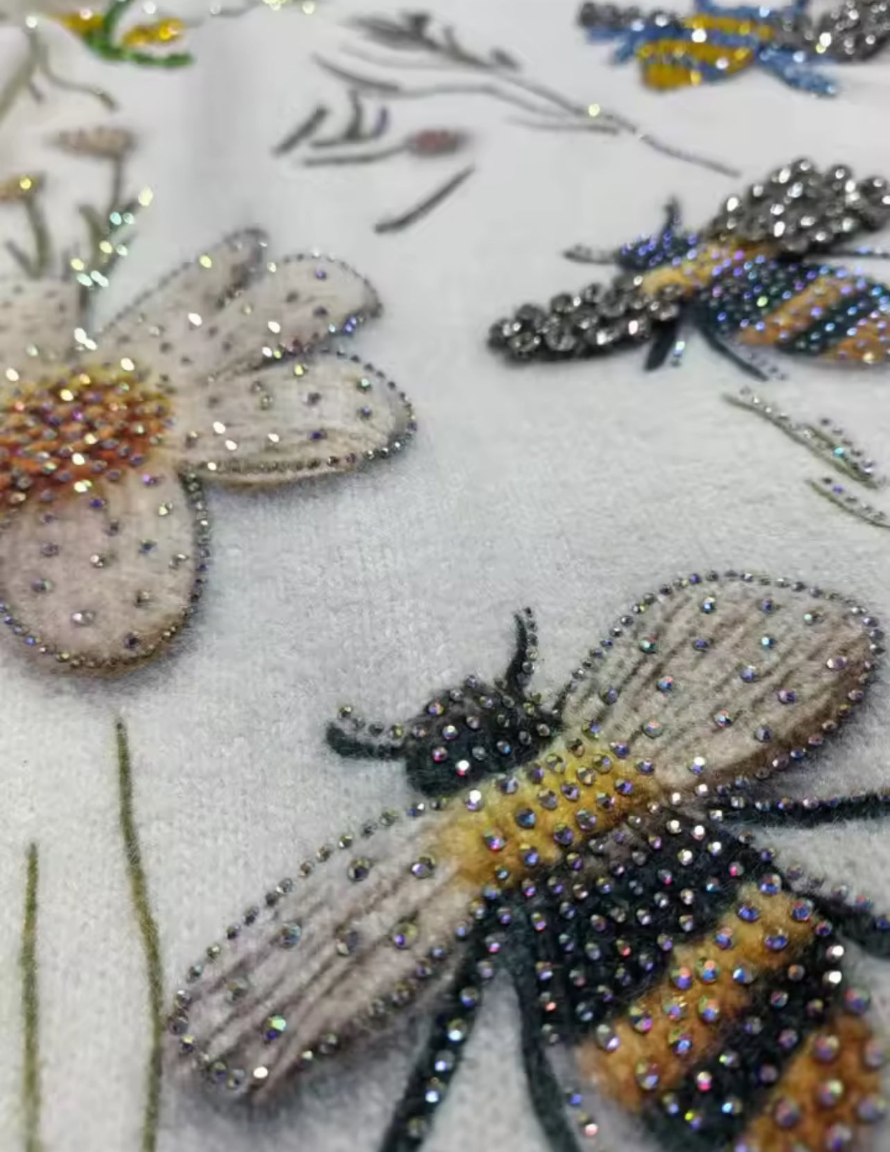 Pull élégant avec strass