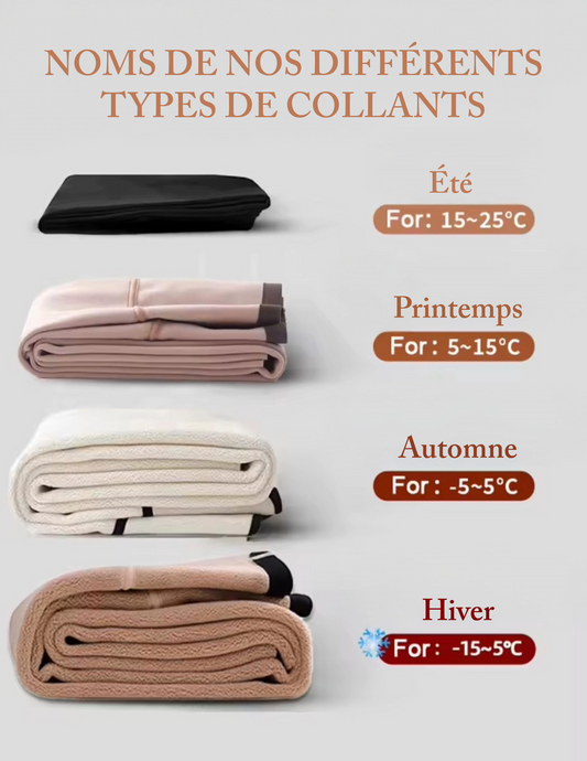 Legging gainant avec ou sans doublure 4 saisons
