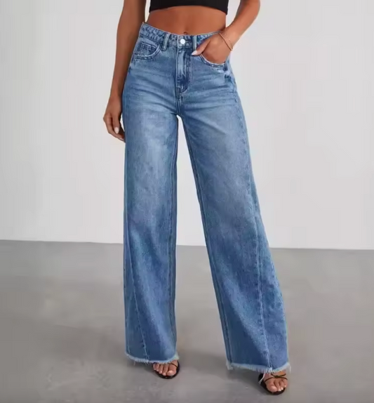 Jeans jambe droite pour femme