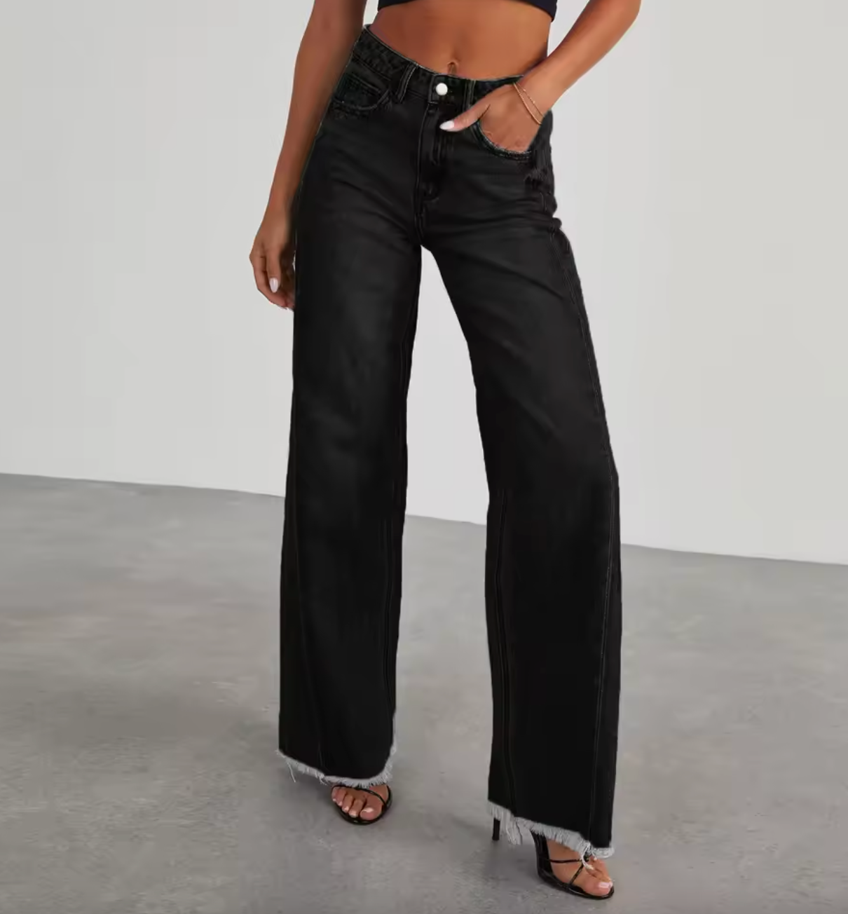 Jeans jambe droite pour femme