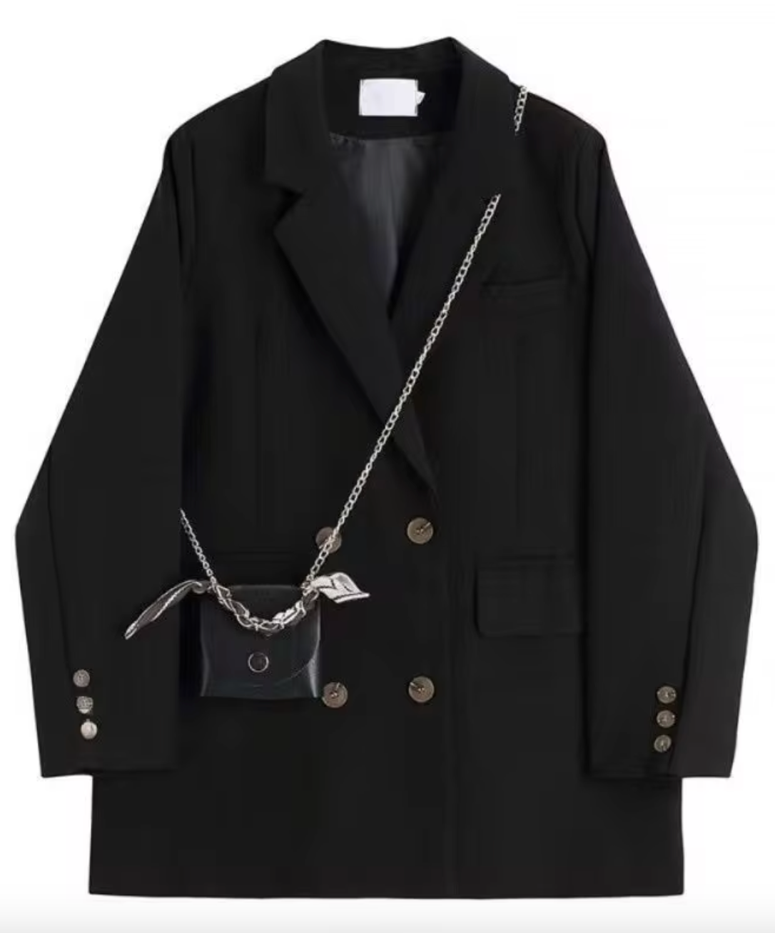 Blazer élégant sans petit sac