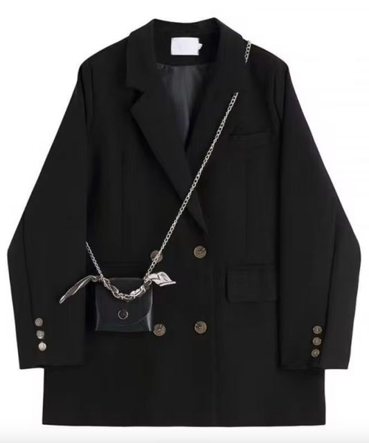 Blazer élégant sans petit sac