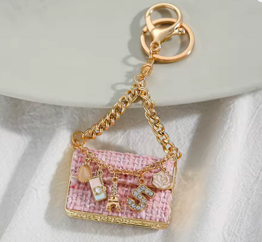 Porte clé forme de sac à main