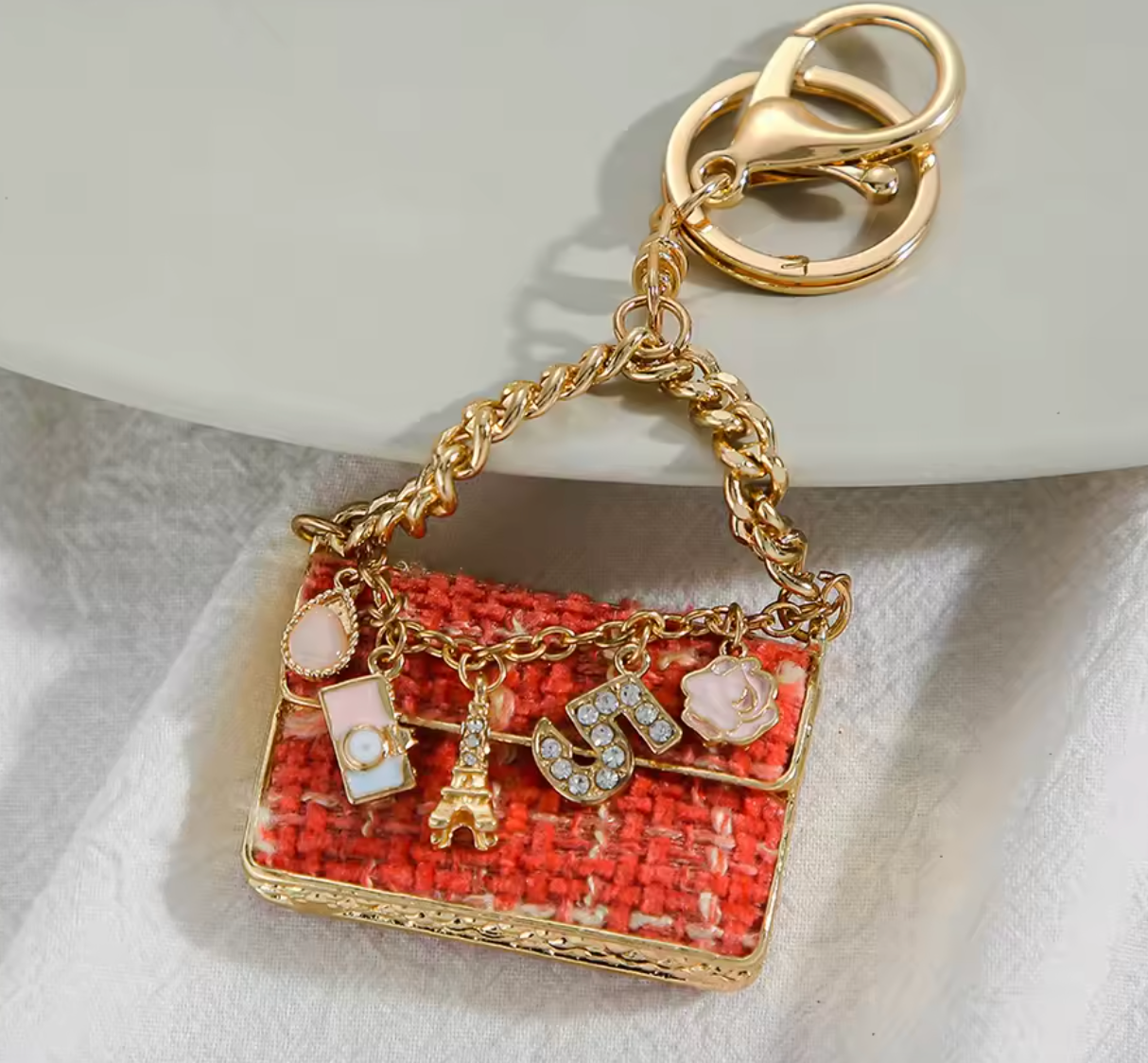 Porte clé forme de sac à main