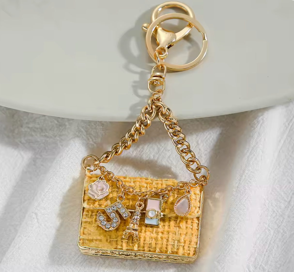 Porte clé forme de sac à main