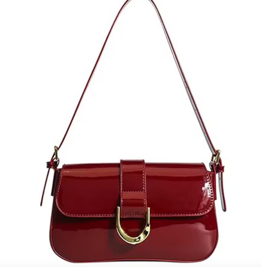 Sac à main avec détail métallique