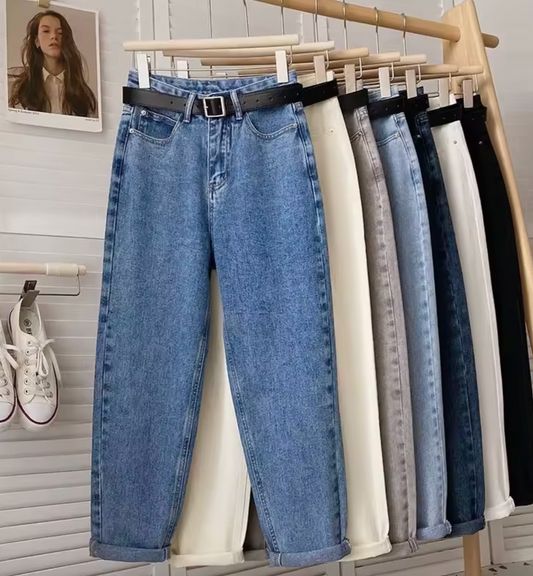 Jeans rétro pour femme