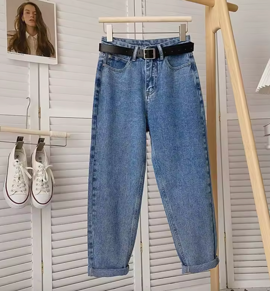 Jeans rétro pour femme