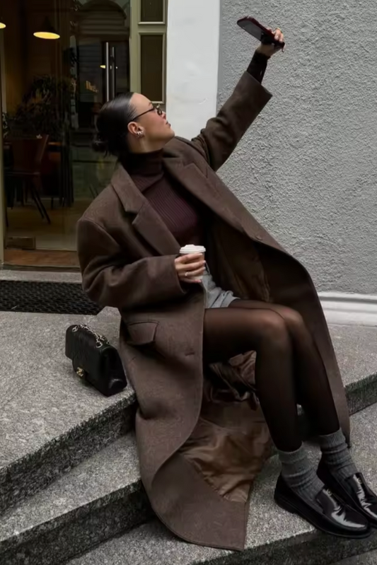 Manteau long et élégant