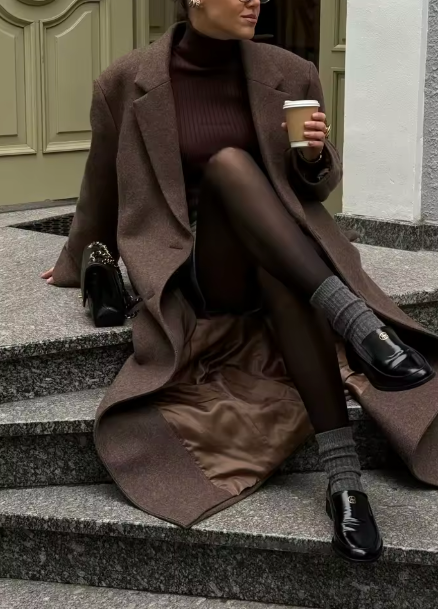 Manteau long et élégant