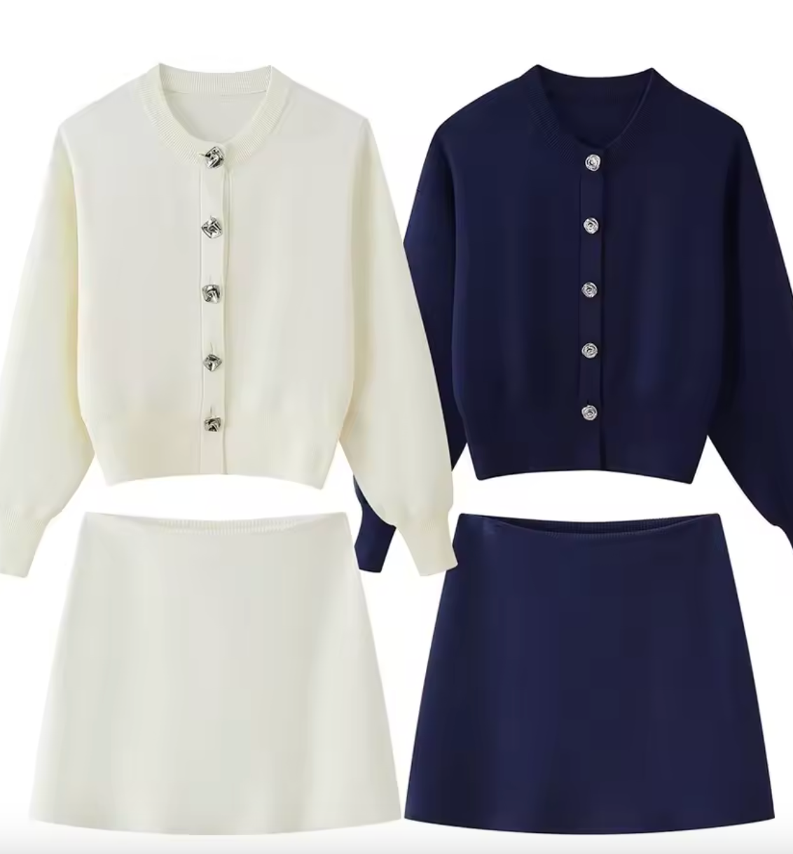 Ensemble Cardigan et Jupe