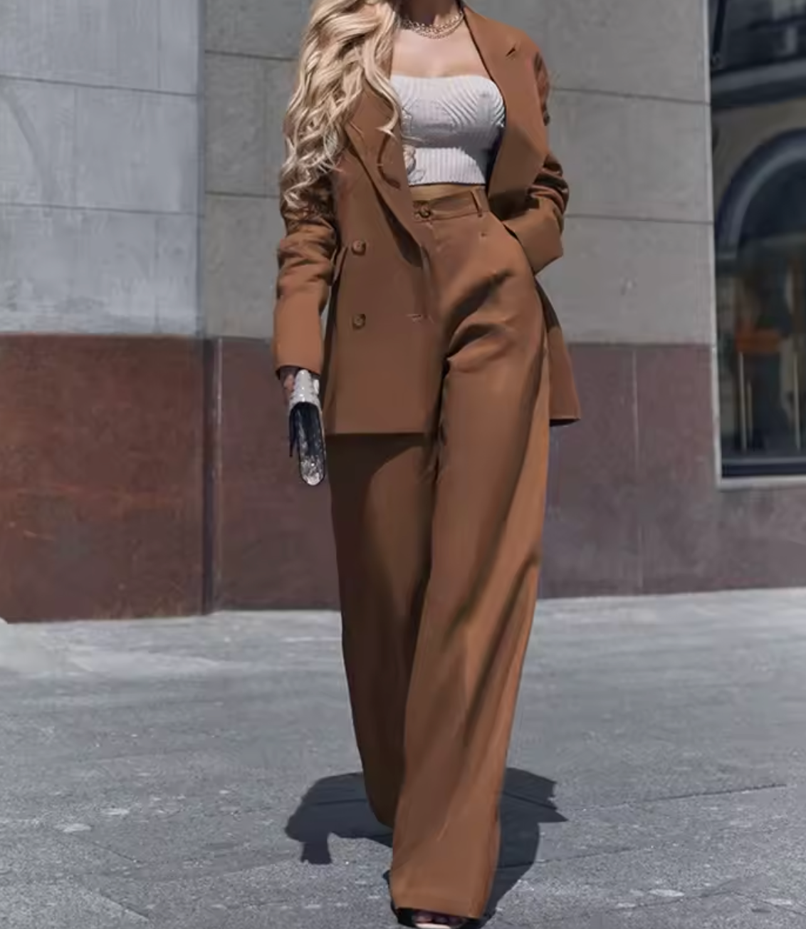 Ensemble blazer et pantalon