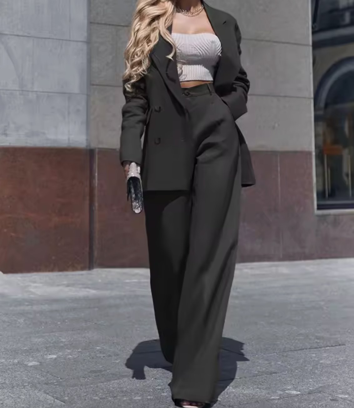 Ensemble blazer et pantalon
