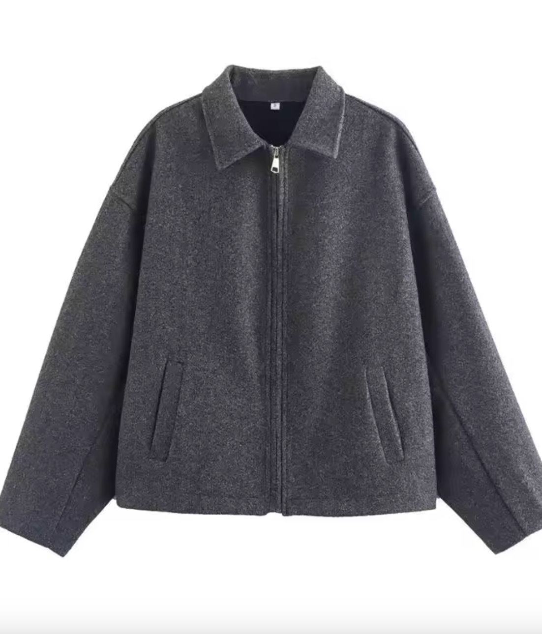 Veste avec fermeture éclair