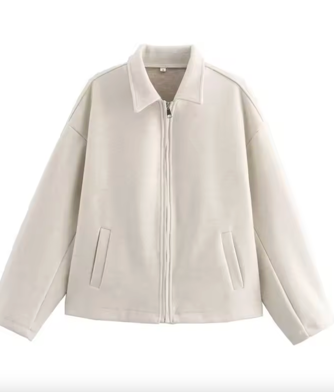 Veste avec fermeture éclair