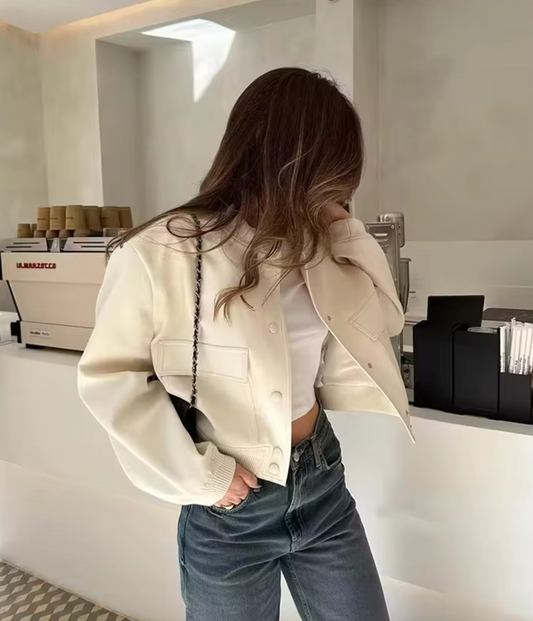 Veste bomber avec poches