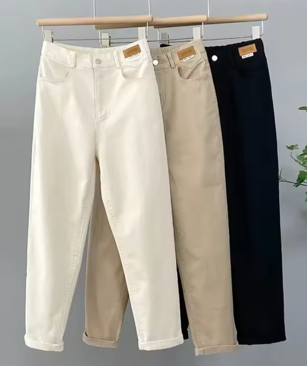 Jeans style mom pour femme