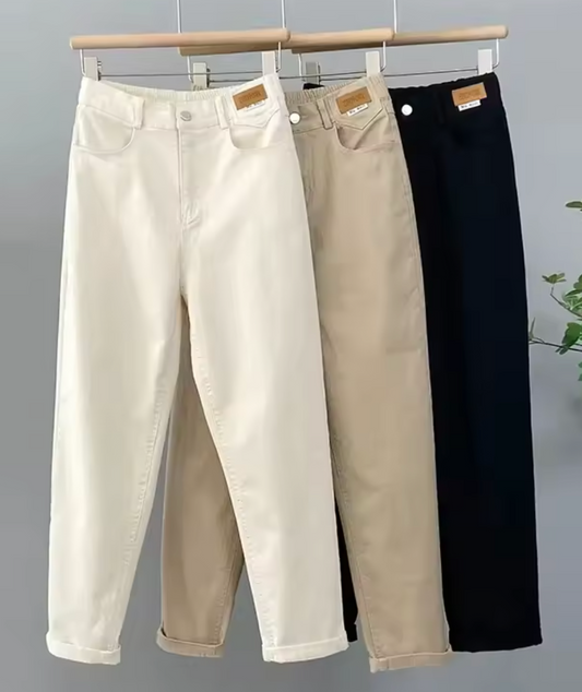 Jeans style mom pour femme