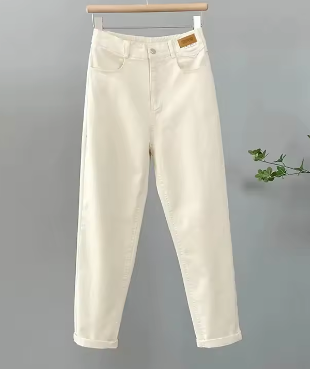 Jeans style mom pour femme