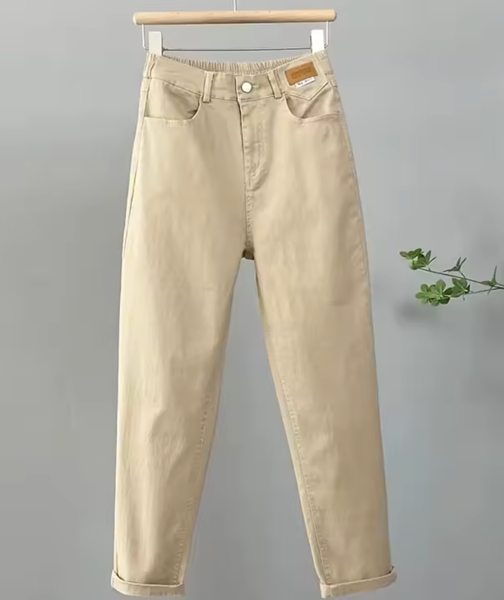 Jeans style mom pour femme