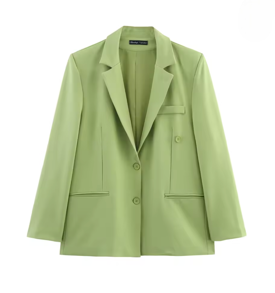 Blazer et pantalon over size pour femme