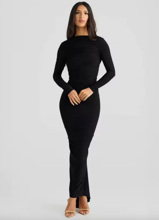 Robe sexy longue et moulante