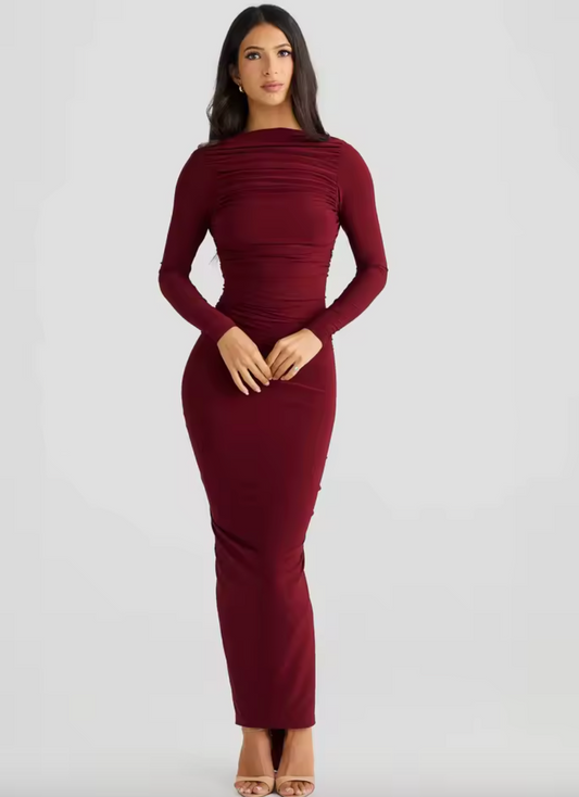 Robe sexy longue et moulante