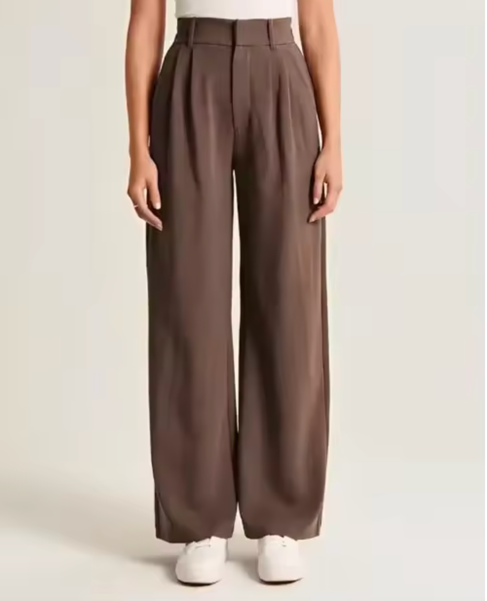 Pantalon classique avec taille haute