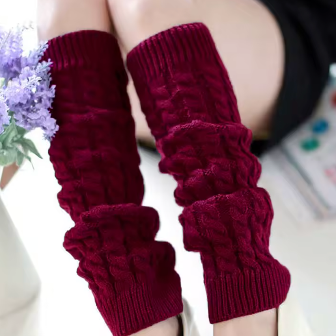 Jambières tricotés pour femme