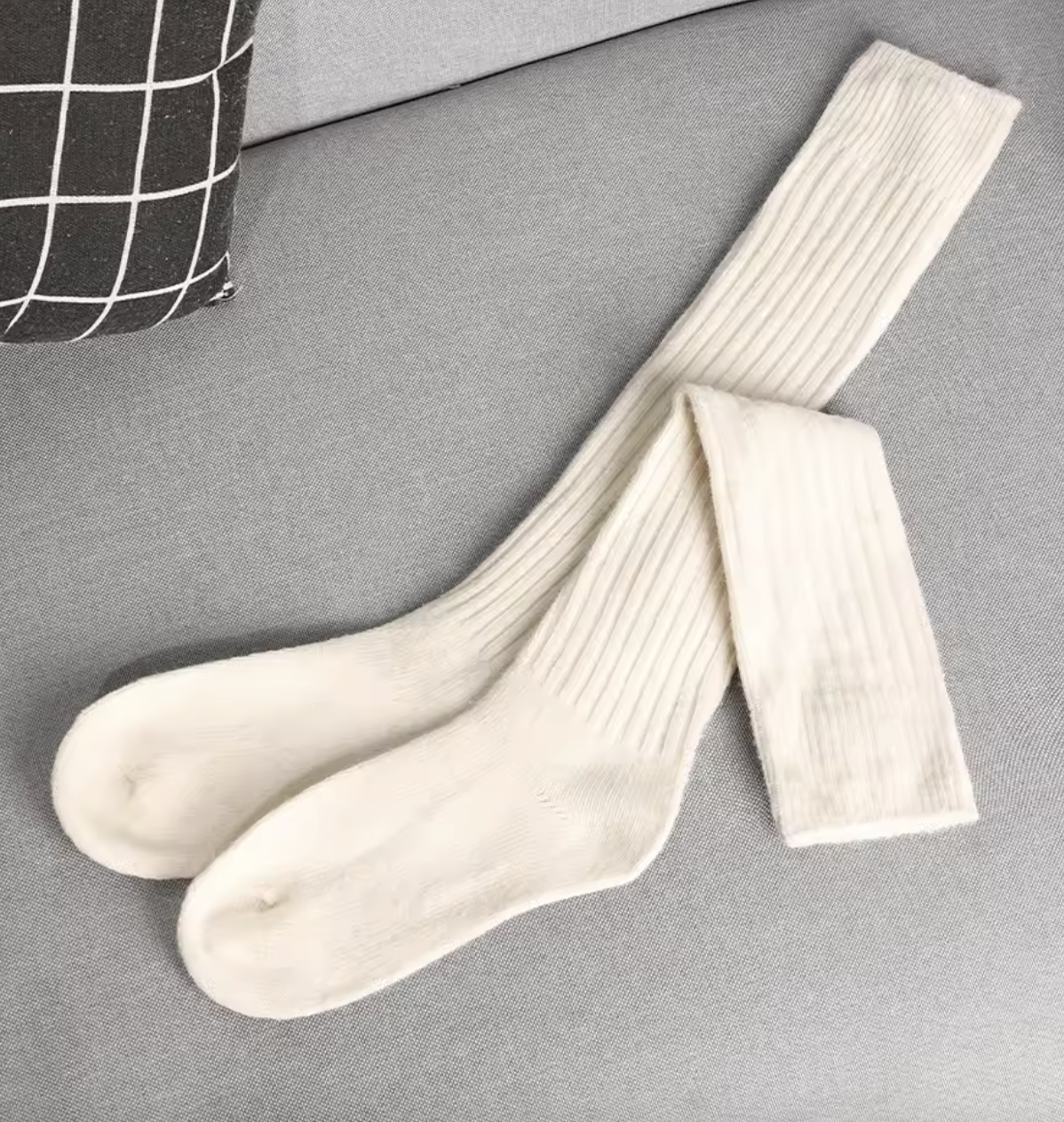 Chaussettes longues en laine