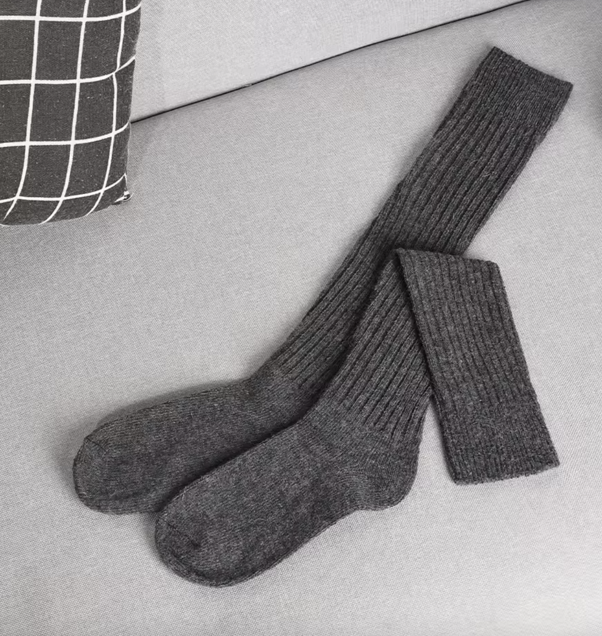 Chaussettes longues en laine