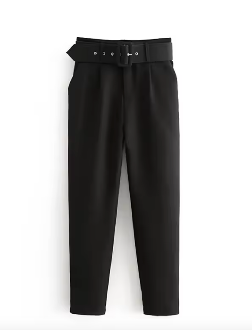Pantalon élégant avec ceinture intégrée