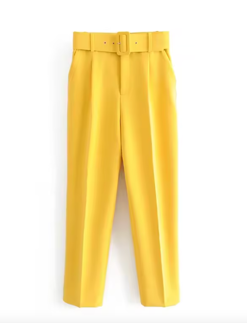 Pantalon élégant avec ceinture intégrée