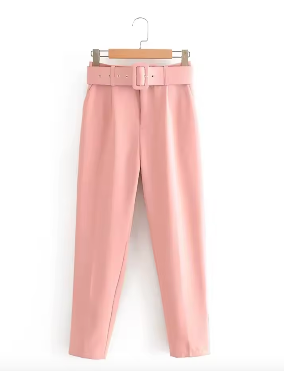 Pantalon élégant avec ceinture intégrée