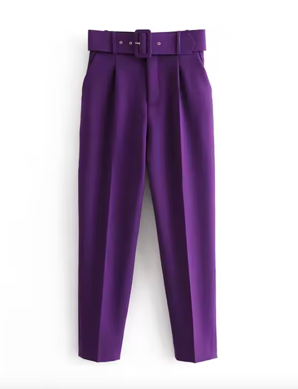 Pantalon élégant avec ceinture intégrée