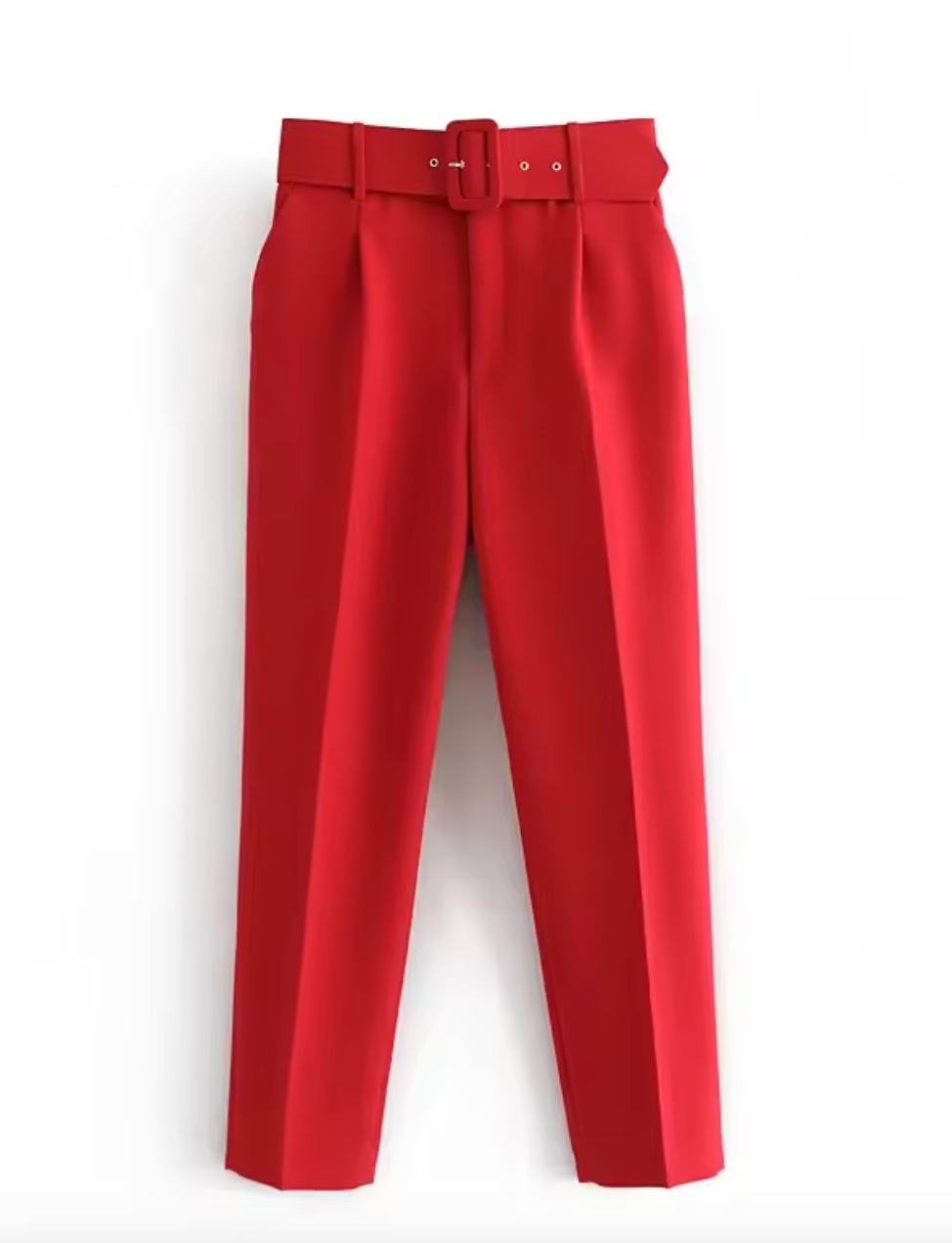 Pantalon élégant avec ceinture intégrée
