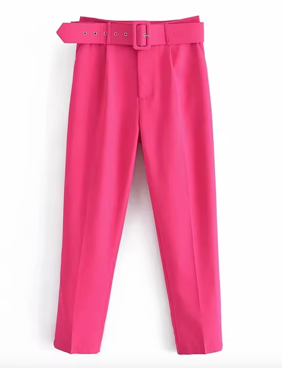 Pantalon élégant avec ceinture intégrée