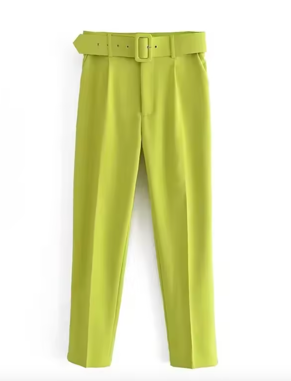 Pantalon élégant avec ceinture intégrée