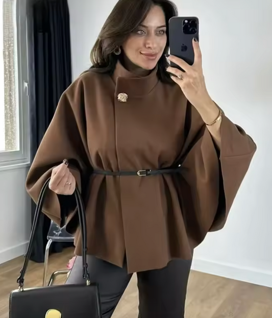 Manteau avec manches chauve-souris