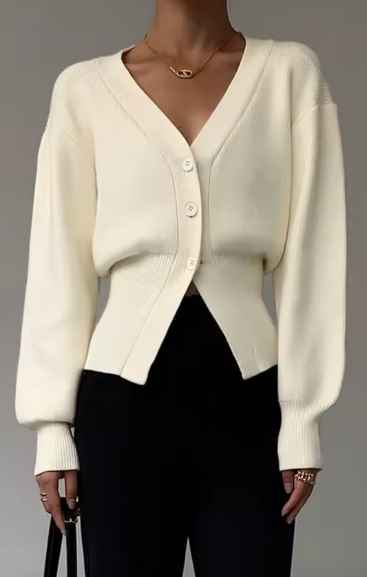 Cardigan élégant avec boutons