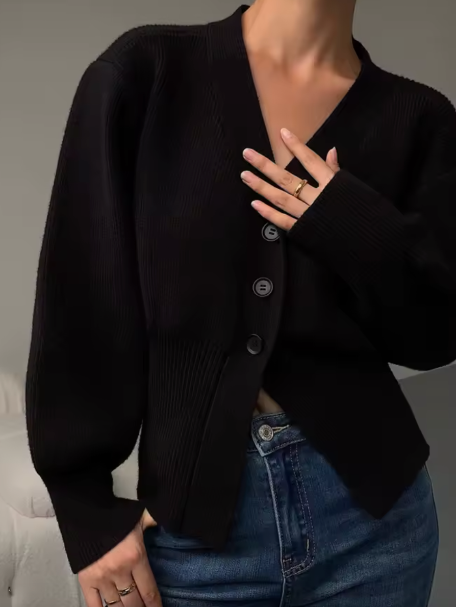 Cardigan élégant avec boutons